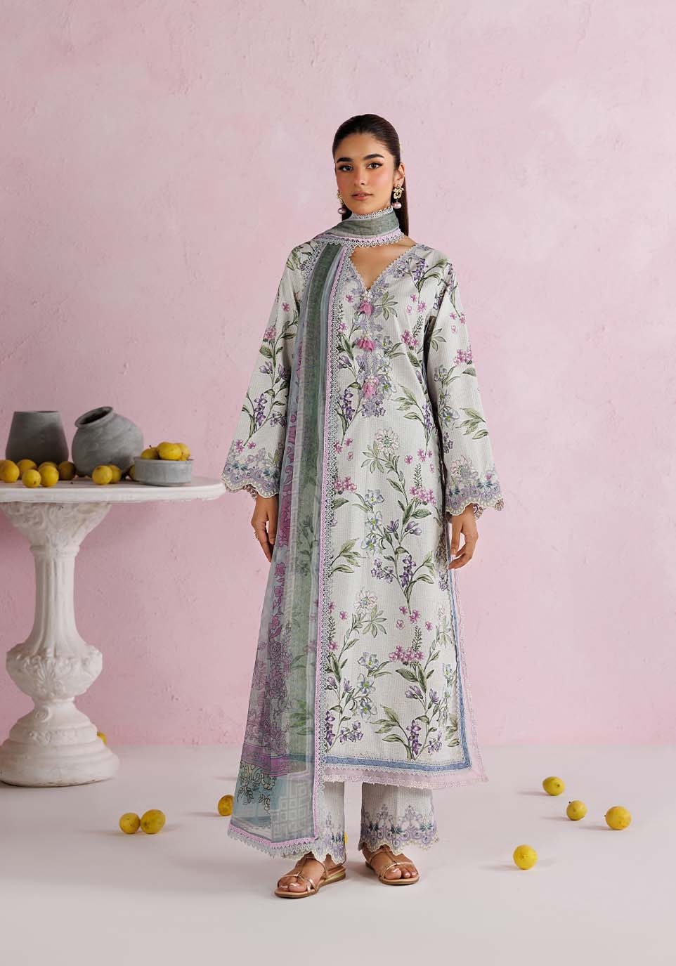 Zarqash | RimJhim The Moonsoon Edit 26 | AFSOON ZQ002 by Zarqash - Designer Dress  - Type : Ladies Clothes - Available at Libayah - 100% Original 