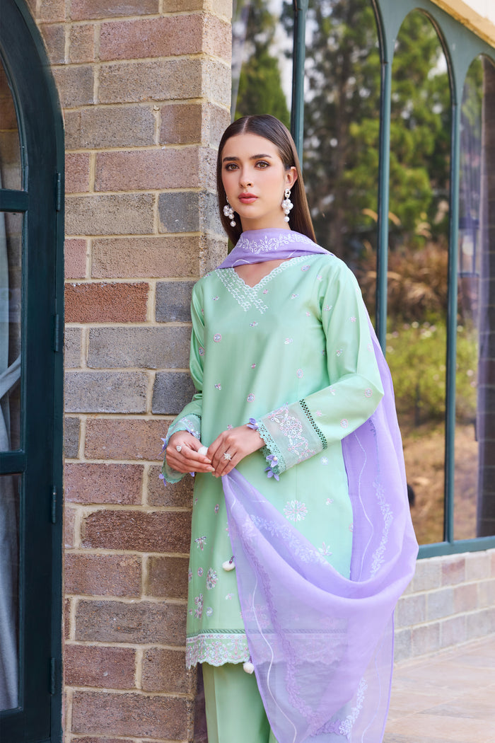 Farasha | Sorine Summer 26 | Aqua Cloud by Farasha - Designer Dress  - Type : Ladies Clothes - Available at Libayah - 100% Original 
