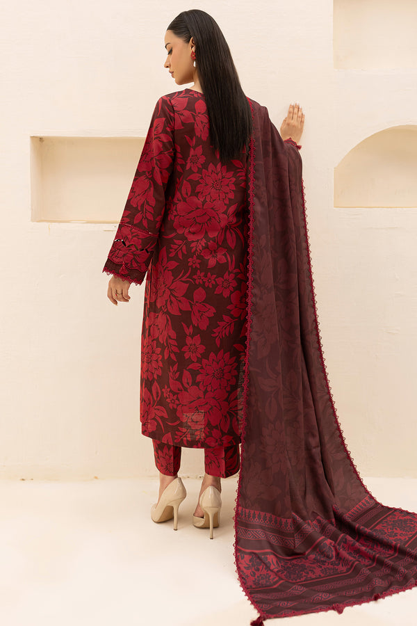 Farasha | The Winter Whispers | SCARLET by Farasha - Designer Dress - Type: Ladies Clothes - Available at Libayah - 100% Original