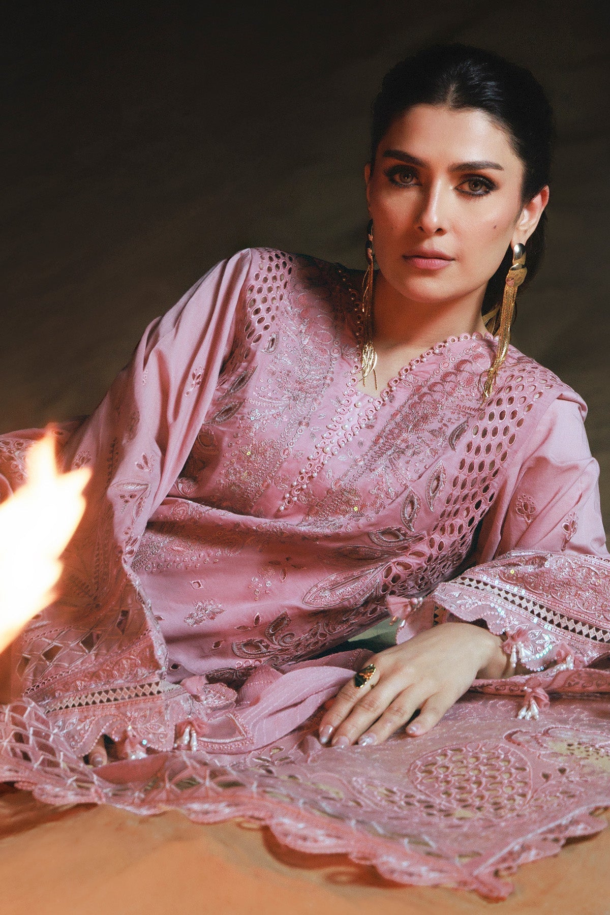 Nureh | Aman Luxe | Seeran NE-232 by Nureh - Designer Dress - Type : Luxury Dress - Available at Libayah - 100% Original