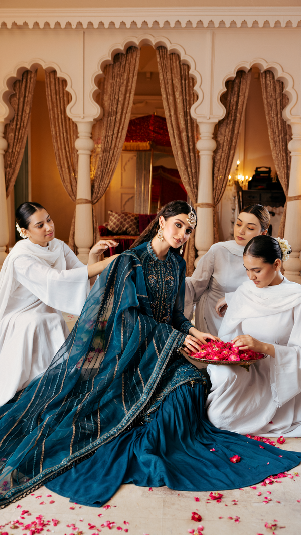 Zebtan | Zircon Wedding Formals | ZARTASHA ZQ-03 by Zebtan - Designer Dress - Type: Ladies Clothes - Available at Libayah - 100% Original