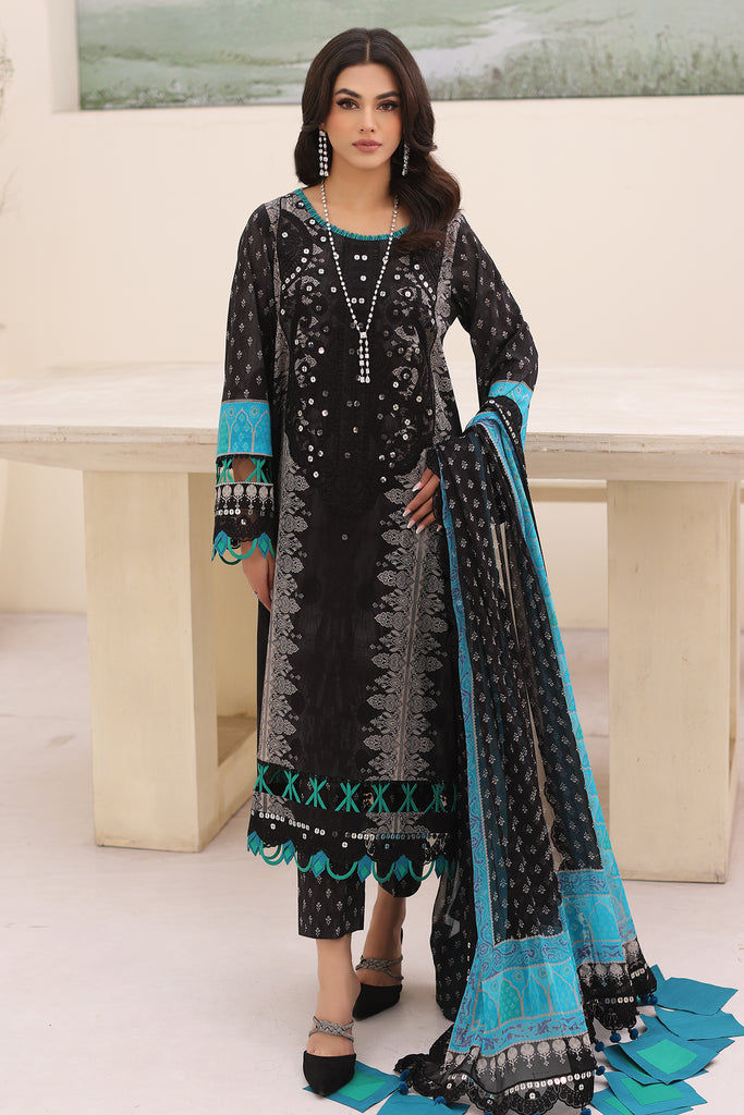 Charizma | Naranji Embroidered Lawn 24 | CN4-002 by Charizma - Designer Dress - Type: Ladies Clothes - Available at Libayah - 100% Original