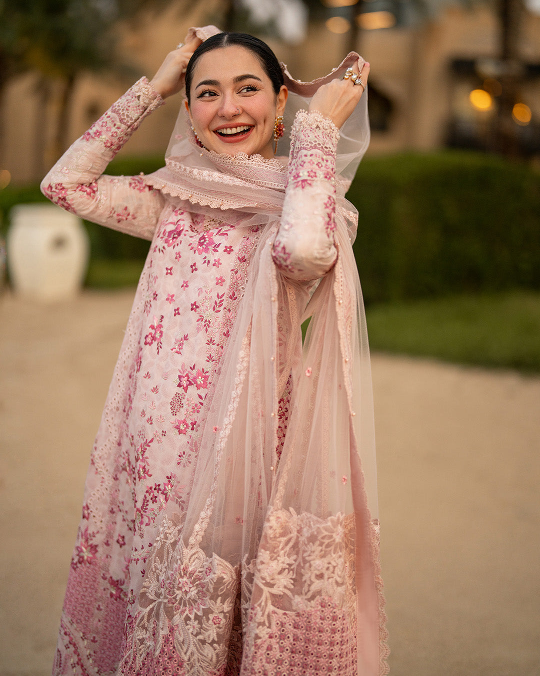 Faiza Saqlain | AYA - Unstitched Luxury Lawn '26 | Lamija by Faiza Saqlain - Designer Dress  - Type : Ladies Clothes - Available at Libayah - 100% Original 
