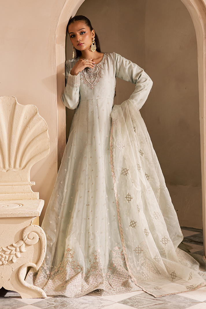 Emaan Adeel |Celine Pret | Firoozeh by Emaan Adeel - Designer Dress  - Type : Ladies Clothes - Available at Libayah - 100% Original 