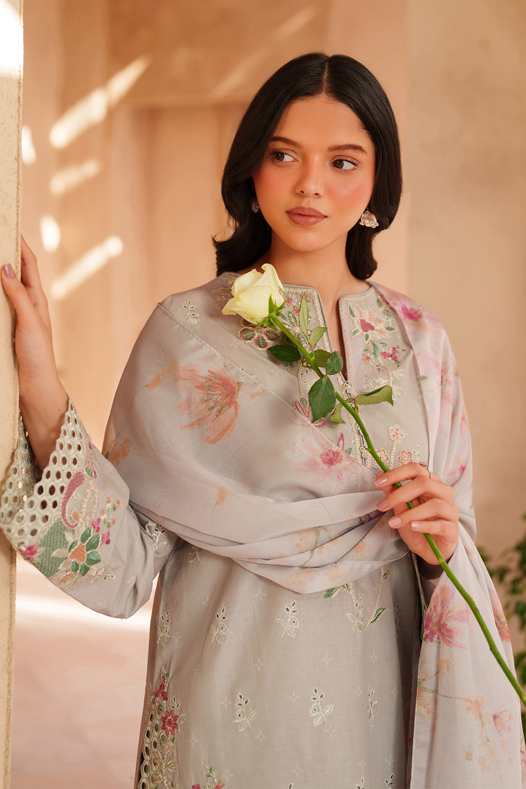 Iznik | Eid lawn | EL-12 Embroidered Lawn by Iznik - Designer Dress  - Type : Ladies Clothes - Available at Libayah - 100% Original 