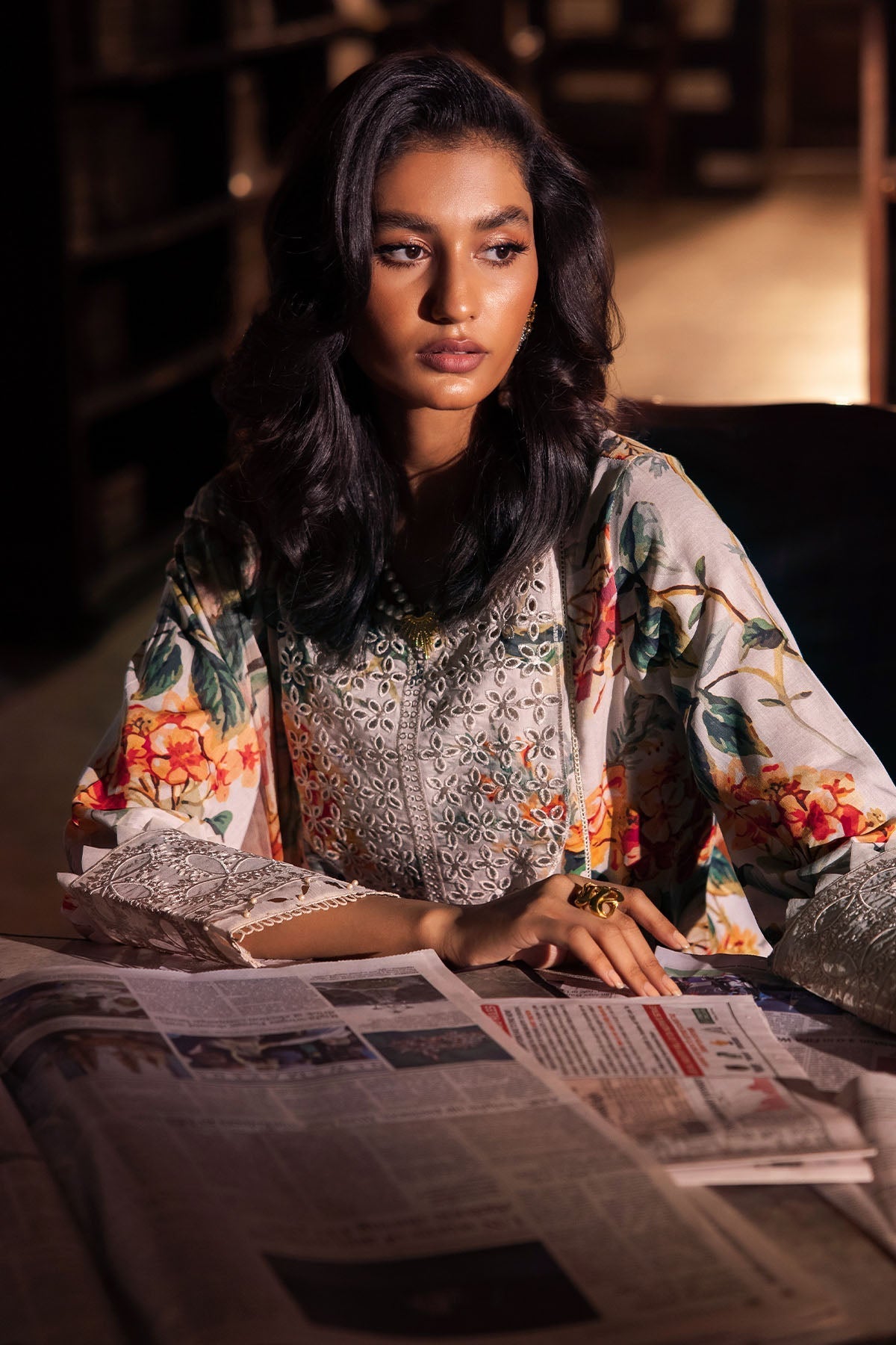 Nureh | Glam Girl Lawn | GL-13 by Nureh - Designer Dress - Type: Ladies Clothes - Available at Libayah - 100% Original