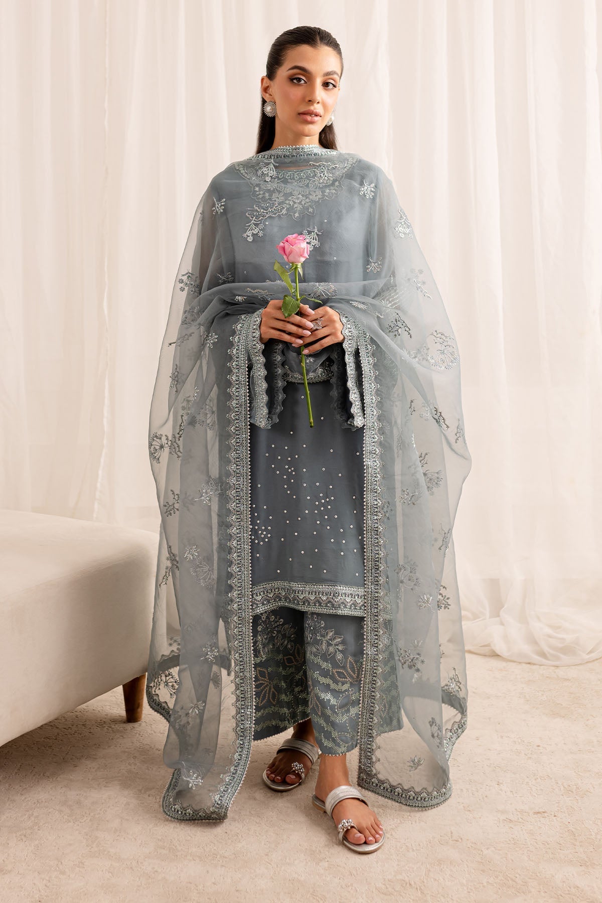 Nureh | Fancy Formals | NP-521 by Nureh - Designer Dress - Type: Formal - Available at Libayah - 100% Original