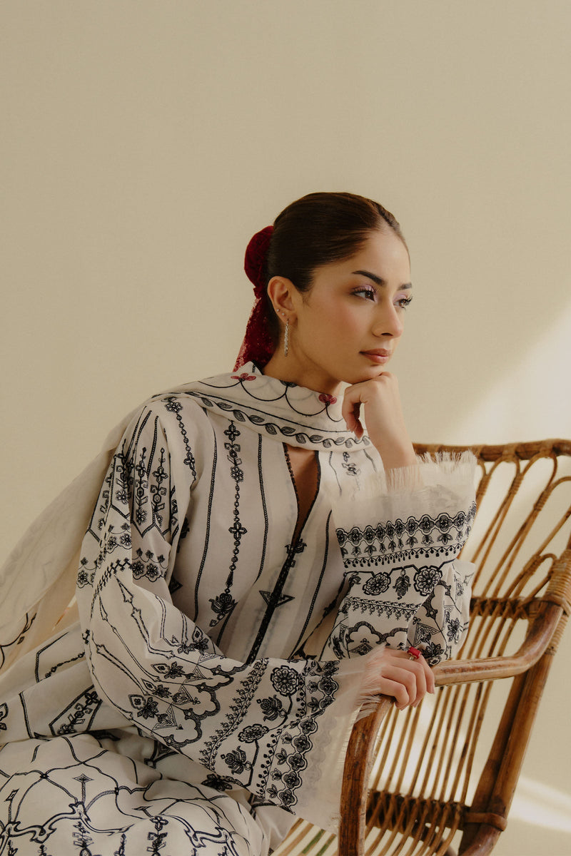 Zara Shahjahan | Coco Lawn 25 | Iris-2B by Zara Shahjahan - Designer Dress - Type: Ladies Clothes - Available at Libayah - 100% Original