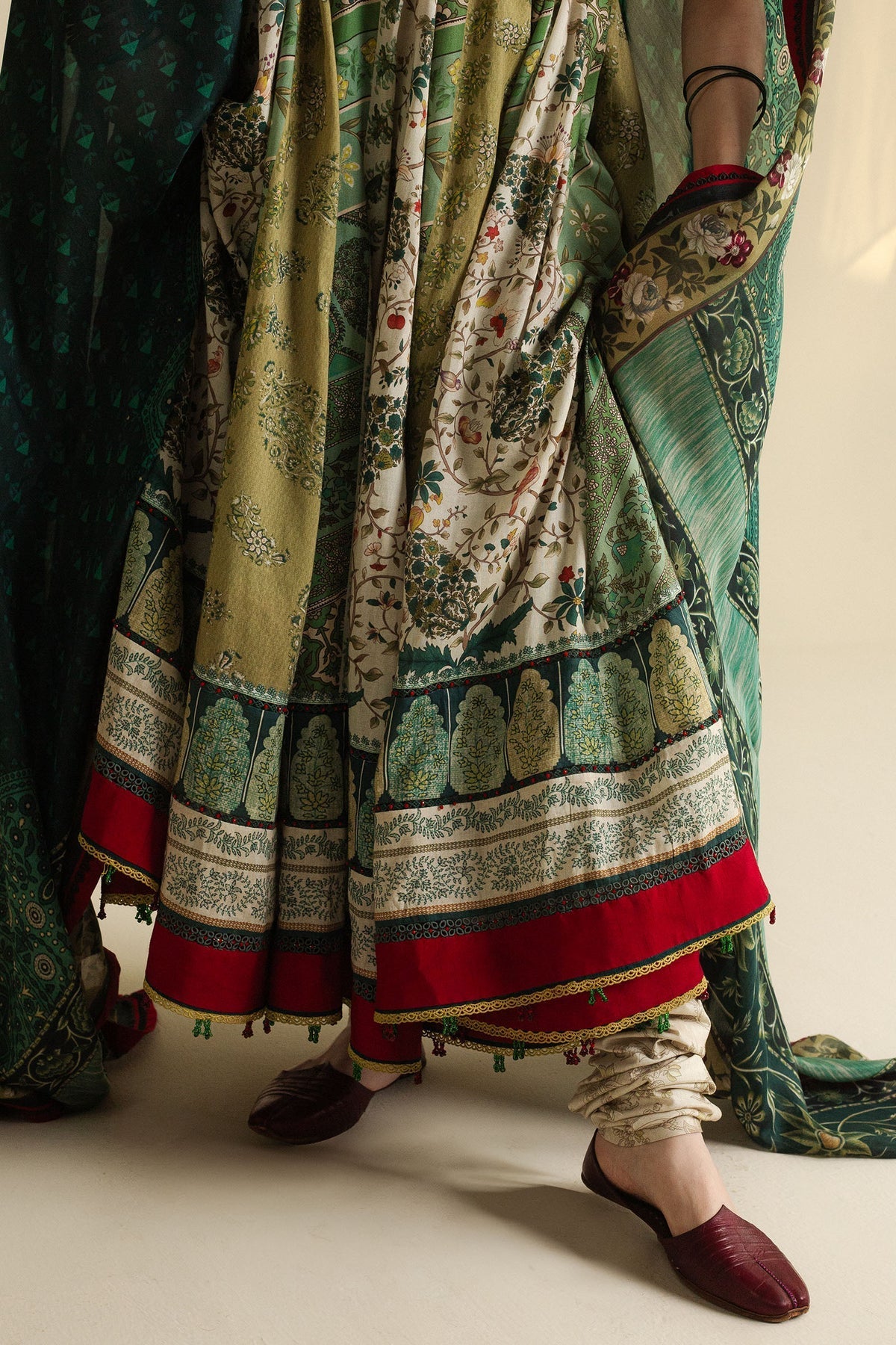 Zara Shahjahan | Anarkali 25 | Saawan-D2 by Zara Shahjahan - Designer Dress  - Type : Ladies Clothes - Available at Libayah - 100% Original 