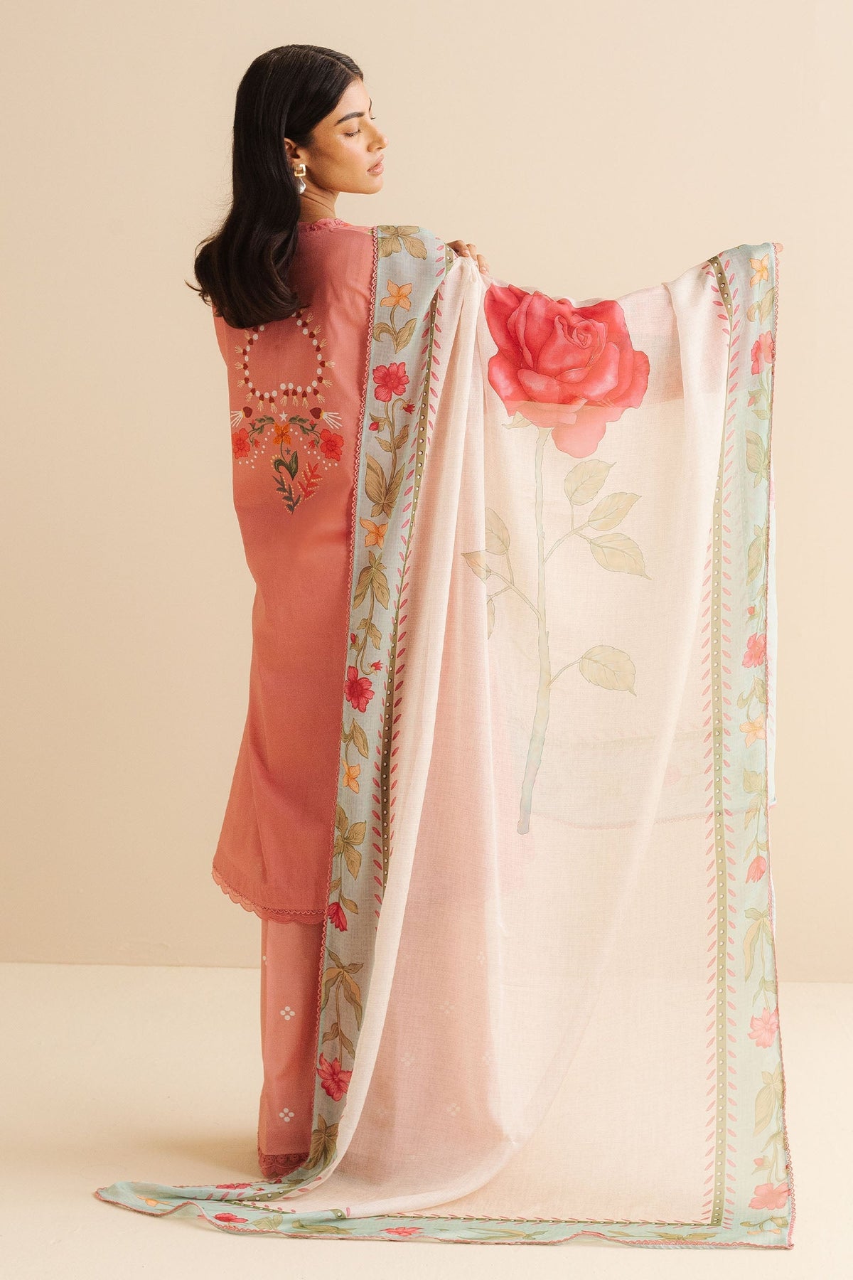 Zara Shahjahan | Coco Prints | Nyra-5B by Zara Shahjahan - Designer Dress - Type: Ladies Clothes - Available at Libayah - 100% Original