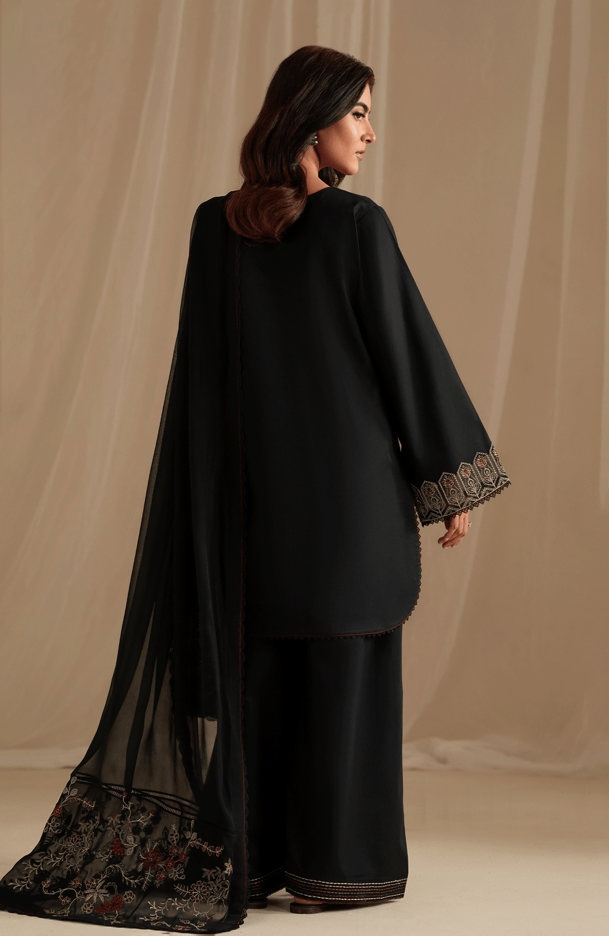 Seran | Luxury Pret | REINA - 3 pc by Seran - Designer Dress  - Type : Ladies Clothes - Available at Libayah - 100% Original 