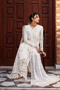Emaan Adeel | Mirabelle Festive Luxury Lawn | SERAPH by Emaan Adeel - Designer Dress  - Type : Ladies Clothes - Available at Libayah - 100% Original 