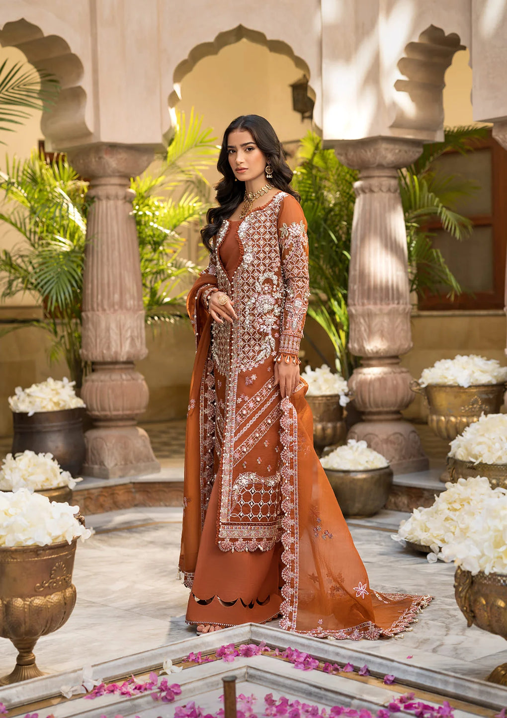 Elaf Premium | Formal Handwork Collection | EFH-03 SHAHANA by Elaf Premium - Designer Dress - Type: Ladies Clothes - Available at Libayah - 100% Original
