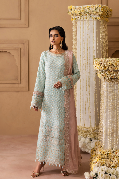 AARIZ – authentic Pakistani formal dress from the Emaan Adeel Sheherzadi Formals 25 collection for women in the UK.
