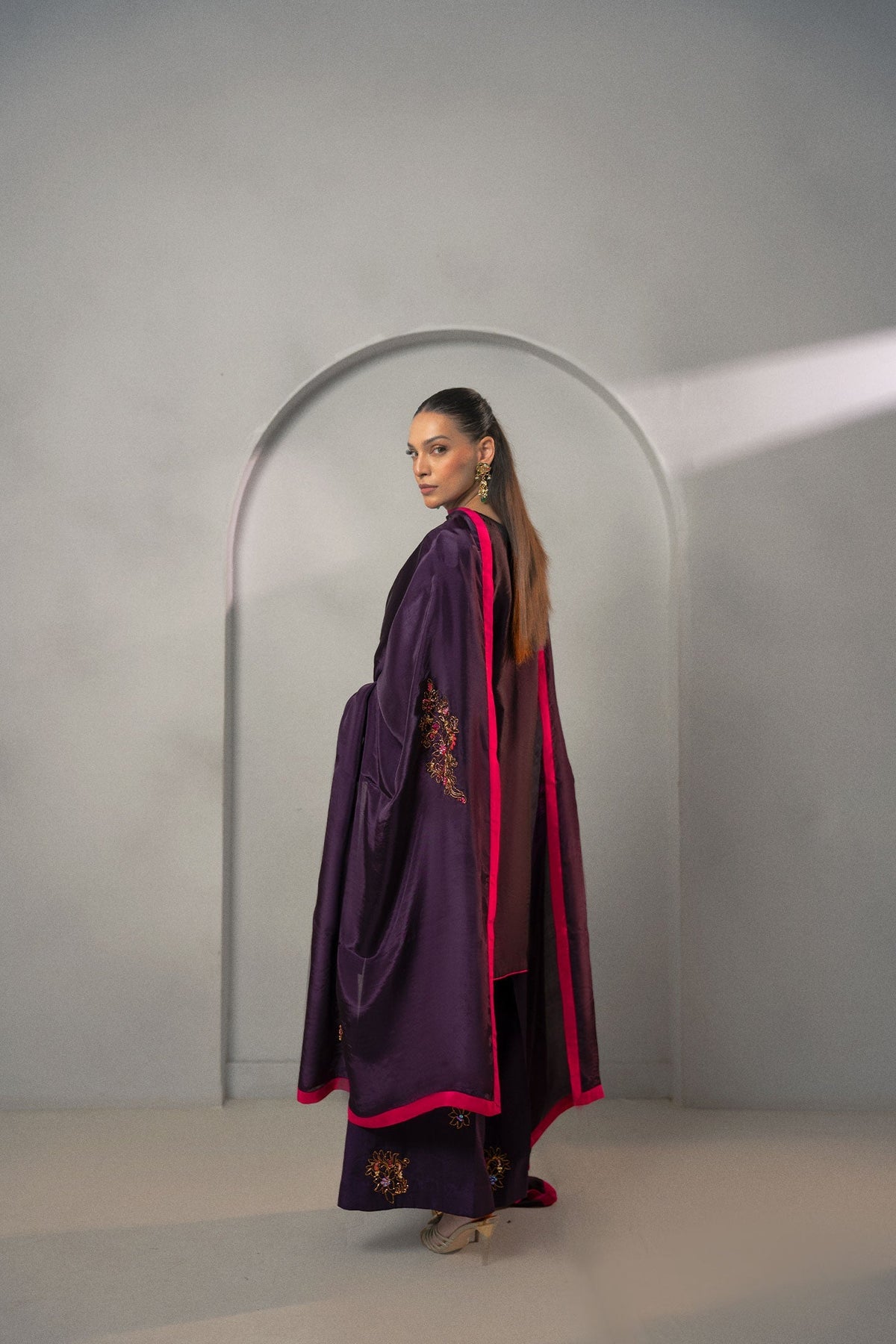 Fozia Khalid | Dilkash Festive Wear 25 | Zarqash by Fozia Khalid - Designer Dress - Type : Ladies Clothes - Available at Libayah - 100% Original 