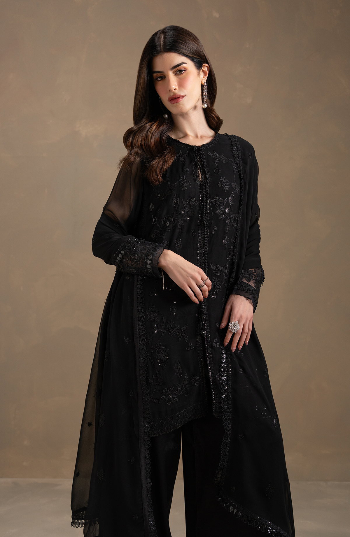 Seran | Lumiere RTW Eid 26 | Eben by Seran - Designer Dress  - Type : Ladies Clothes - Available at Libayah - 100% Original 