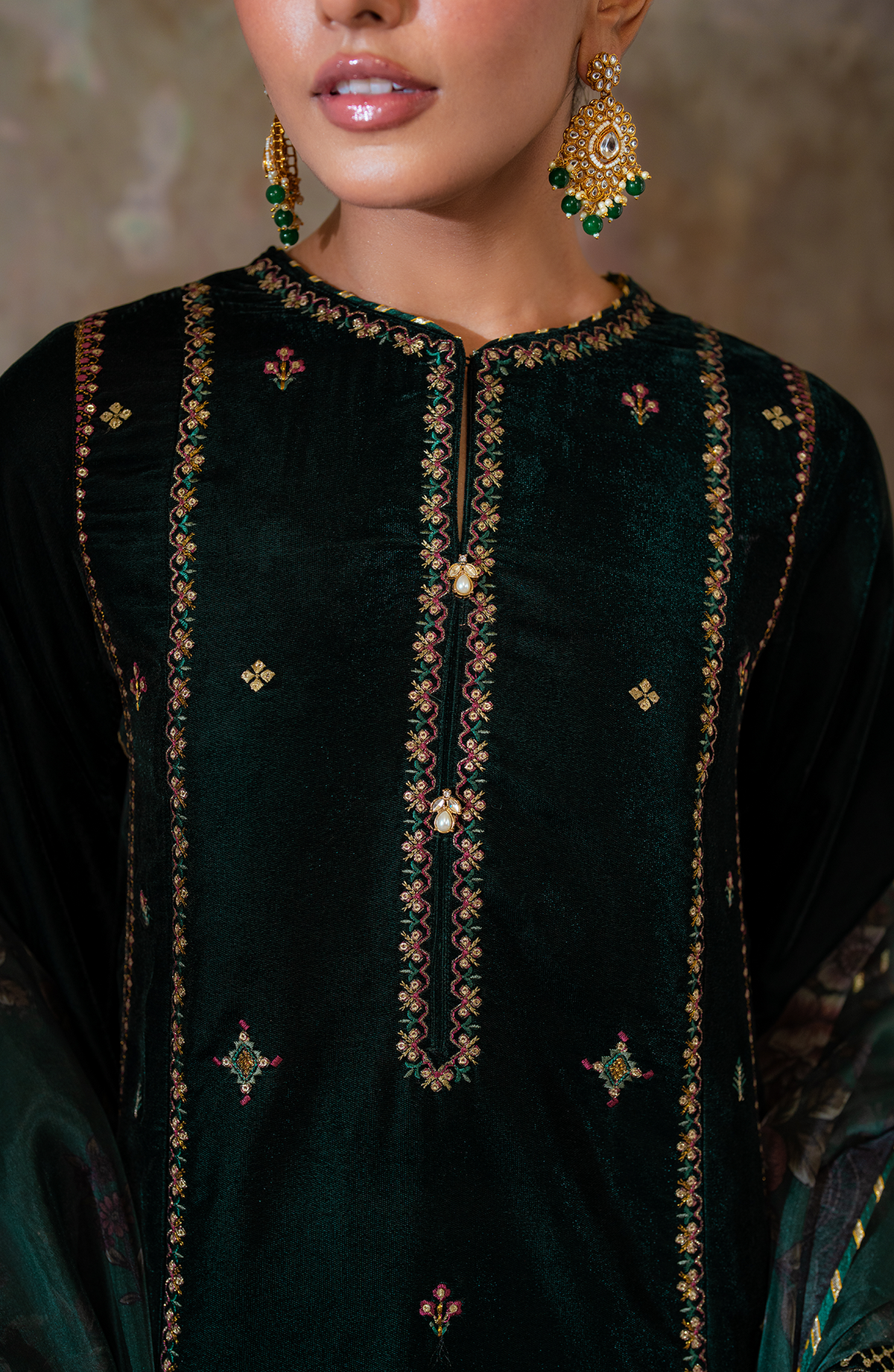 Seran | Velmor Velvet 24 | AYRA by Seran - Designer Dress - Type: Ladies Clothes - Available at Libayah - 100% Original