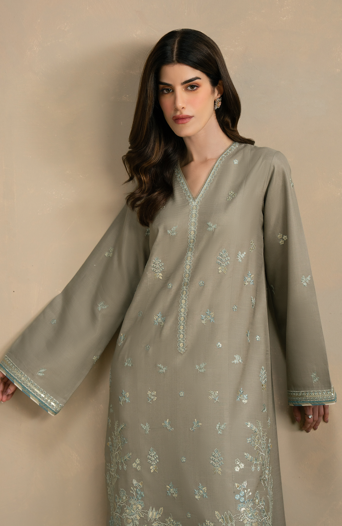 Seran | Lumiere RTW Eid 26 | Dune by Seran - Designer Dress  - Type : Ladies Clothes - Available at Libayah - 100% Original 