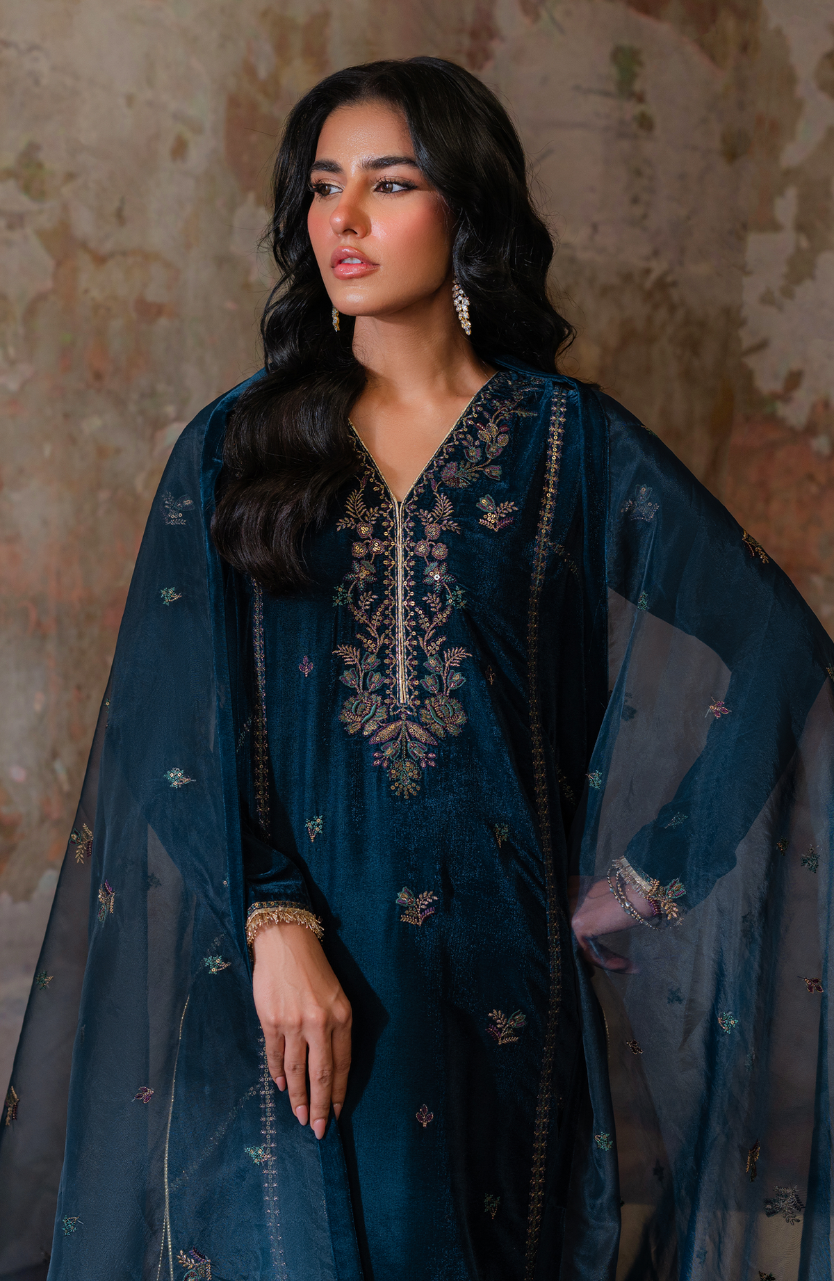 Seran | Velmor Velvet 24 | AYDEN by Seran - Designer Dress - Type: Ladies Clothes - Available at Libayah - 100% Original