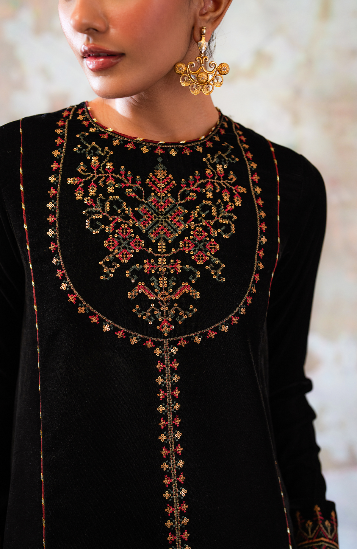 Seran | Velmor Velvet 24 | PERIN by Seran - Designer Dress - Type: Ladies Clothes - Available at Libayah - 100% Original