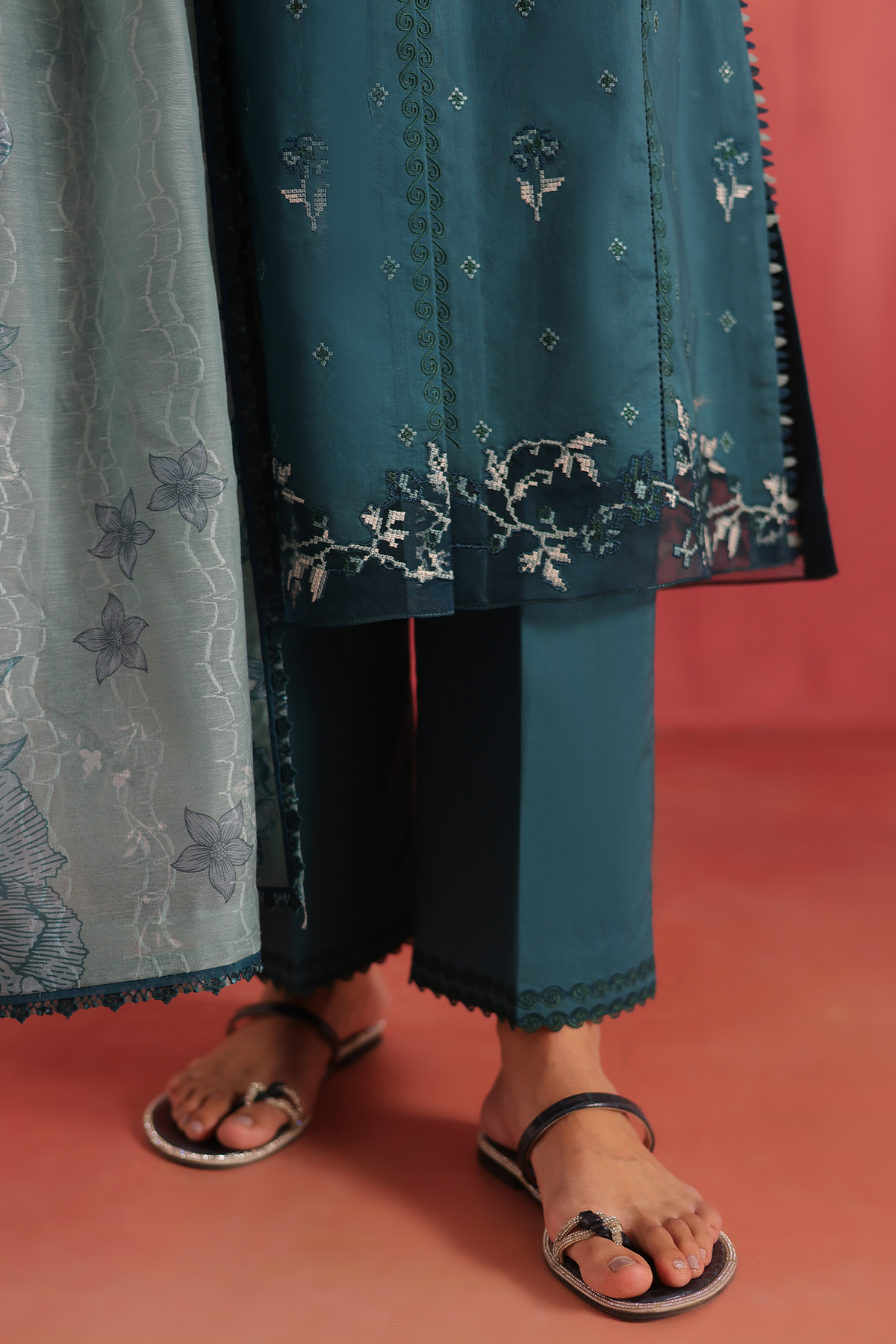 Seran | Nayab Eid Lawn | TIA by Seran - Designer Dress - Type: Ladies Clothes - Available at Libayah - 100% Original