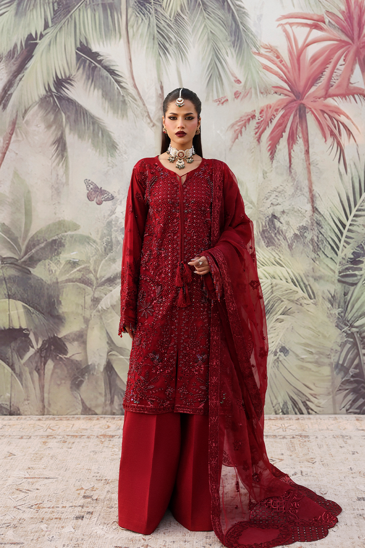 Emaan Adeel | Romansiyyah Luxury Formals |NOORMAHAL by Emaan Adeel - Designer Dress  - Type : Ladies Clothes - Available at Libayah - 100% Original 