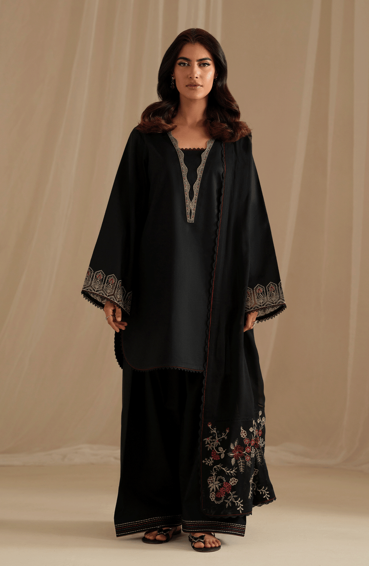 Seran | Luxury Pret | REINA - 3 pc by Seran - Designer Dress  - Type : Ladies Clothes - Available at Libayah - 100% Original 
