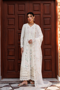 Emaan Adeel | Mirabelle Festive Luxury Lawn | SERAPH by Emaan Adeel - Designer Dress  - Type : Ladies Clothes - Available at Libayah - 100% Original 