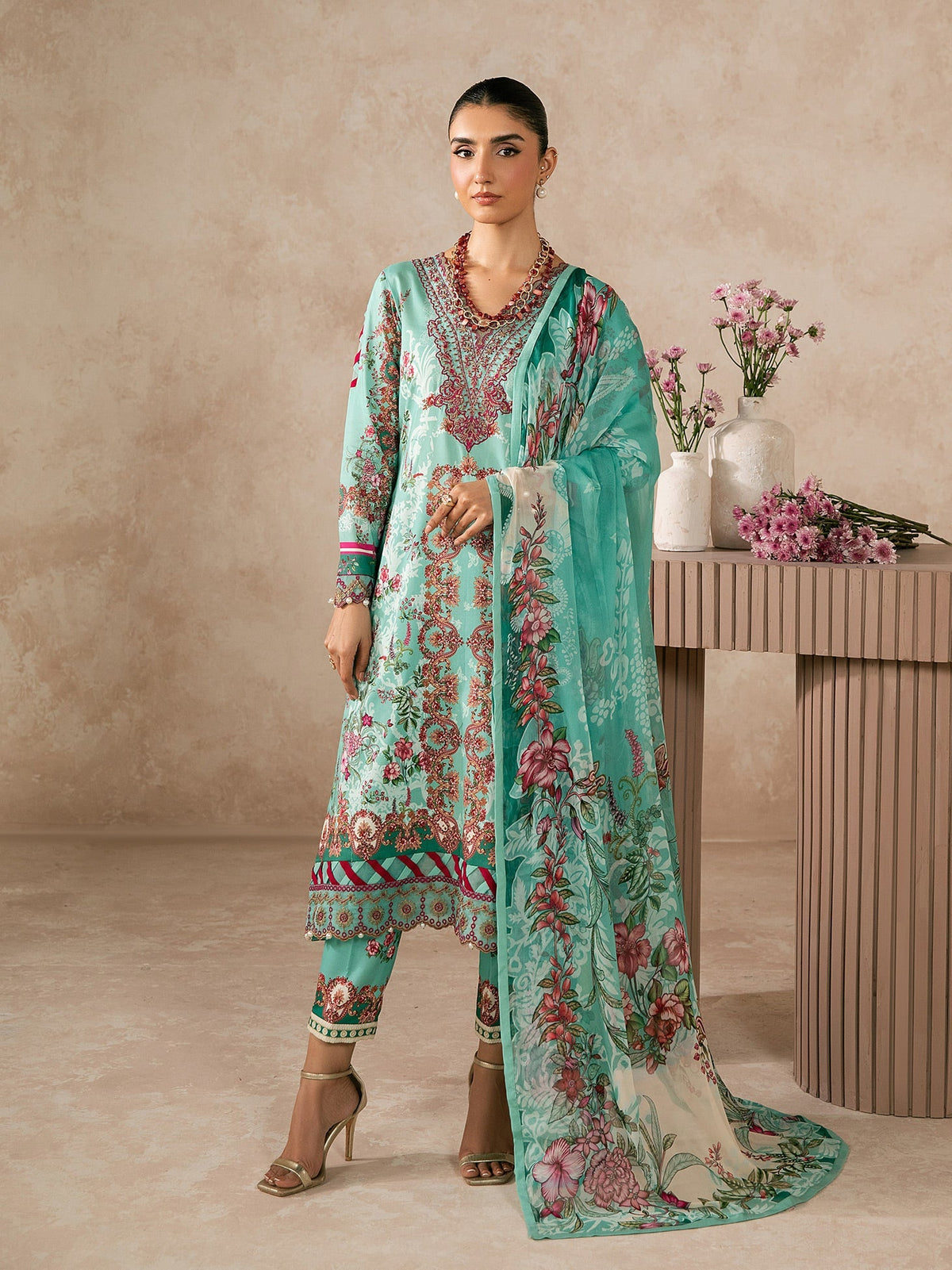 Gulaal | Syra Lawn 26 | Vaila D - 4 by Gulaal - Designer Dress  - Type : Ladies Clothes - Available at Libayah - 100% Original 