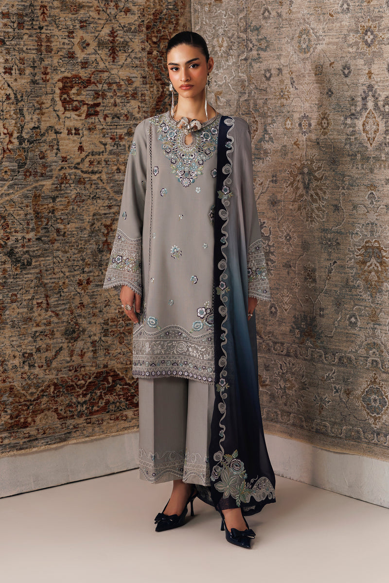 Qalamkar | Q Line Linen 26 | QLW-15 GINA by Qalamkar - Designer Dress  - Type : Ladies Clothes - Available at Libayah - 100% Original 