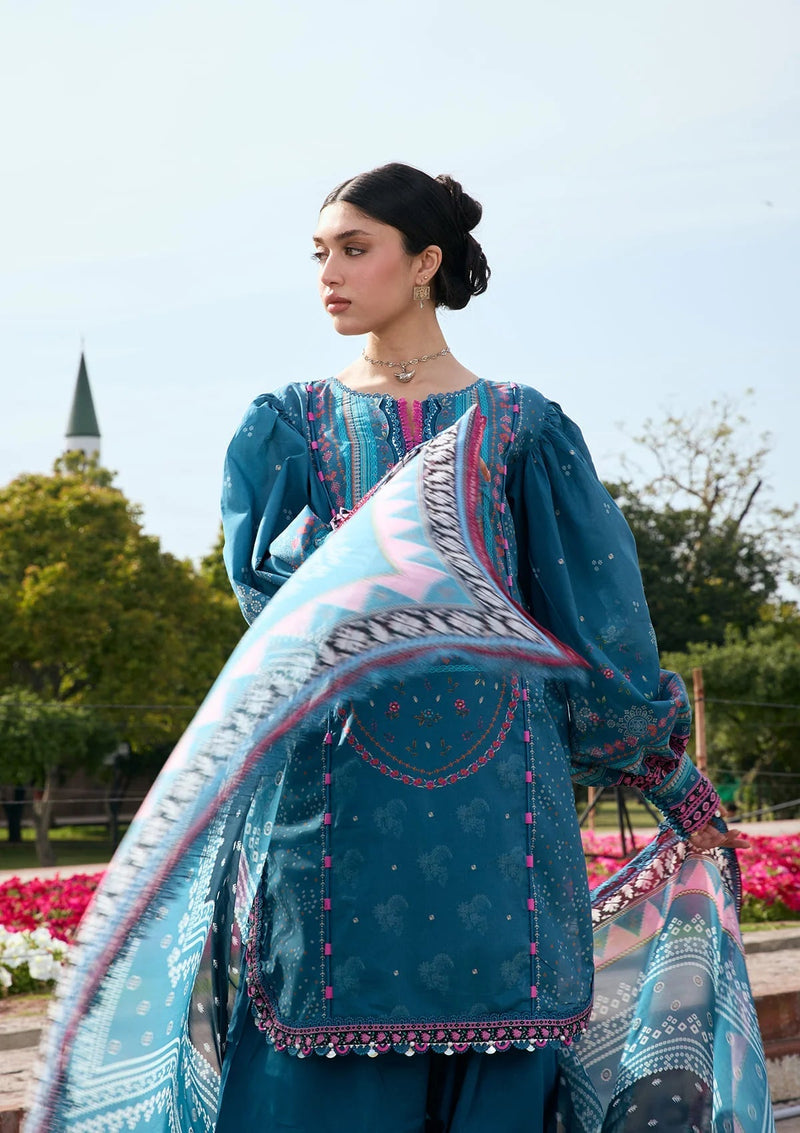 Kahf Premium | Prints Collection 26 | KPS-4A FALAK ARA - by Libayah - Registered Vendor of : Kahf Premium - 100% Original Designer Dress
