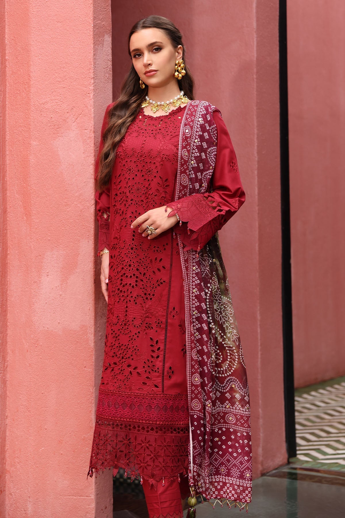 Nureh | Bazaar Lawn 25 | NE-109 by Nureh - Designer Dress - Type: Ladies Clothes - Available at Libayah - 100% Original