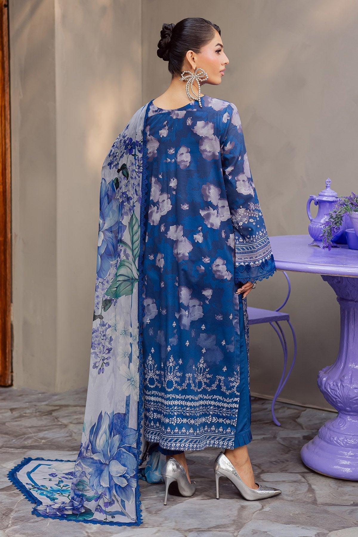 Nureh | Signature Prints 26 | SP-157 by Nureh - Designer Dress  - Type : Ladies Clothes - Available at Libayah - 100% Original 