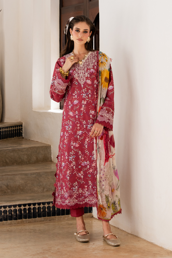 Aabyaan | Shezlin Chikankari 26 | AMARA (AZ-06) by Aabyaan - Designer Dress - Type : Luxury Dress - Available at Libayah - 100% Original