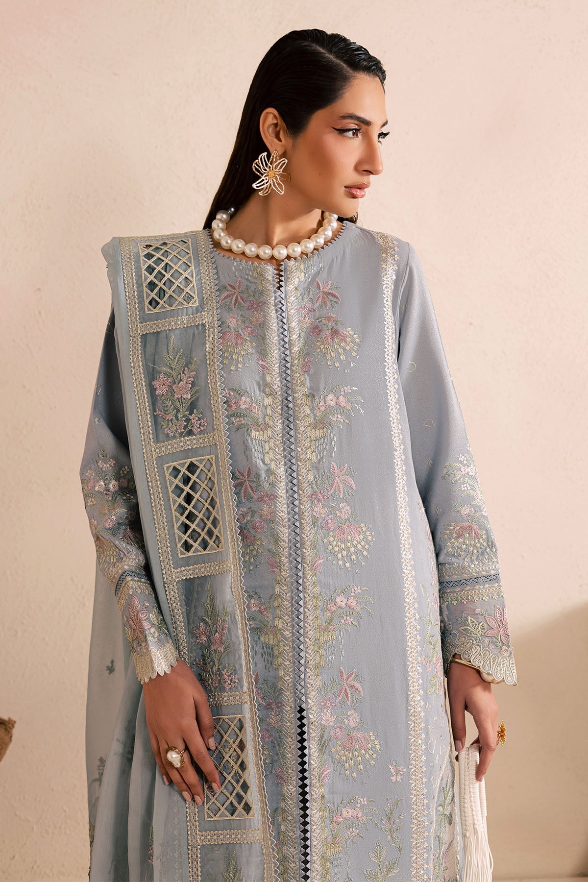 Nureh | Karandi Collection |NE-217 by Nureh - Designer Dress  - Type : Ladies Clothes - Available at Libayah - 100% Original 