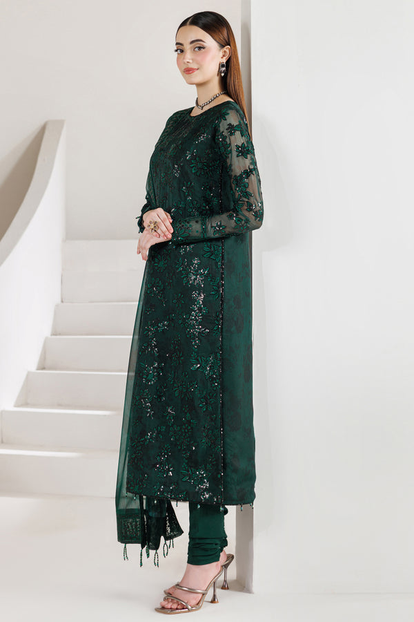 Farasha | Formals 26 | Jade Majesty - Designer Dress - Type : Ladies Clothes - Available at Libayah - 100% Original