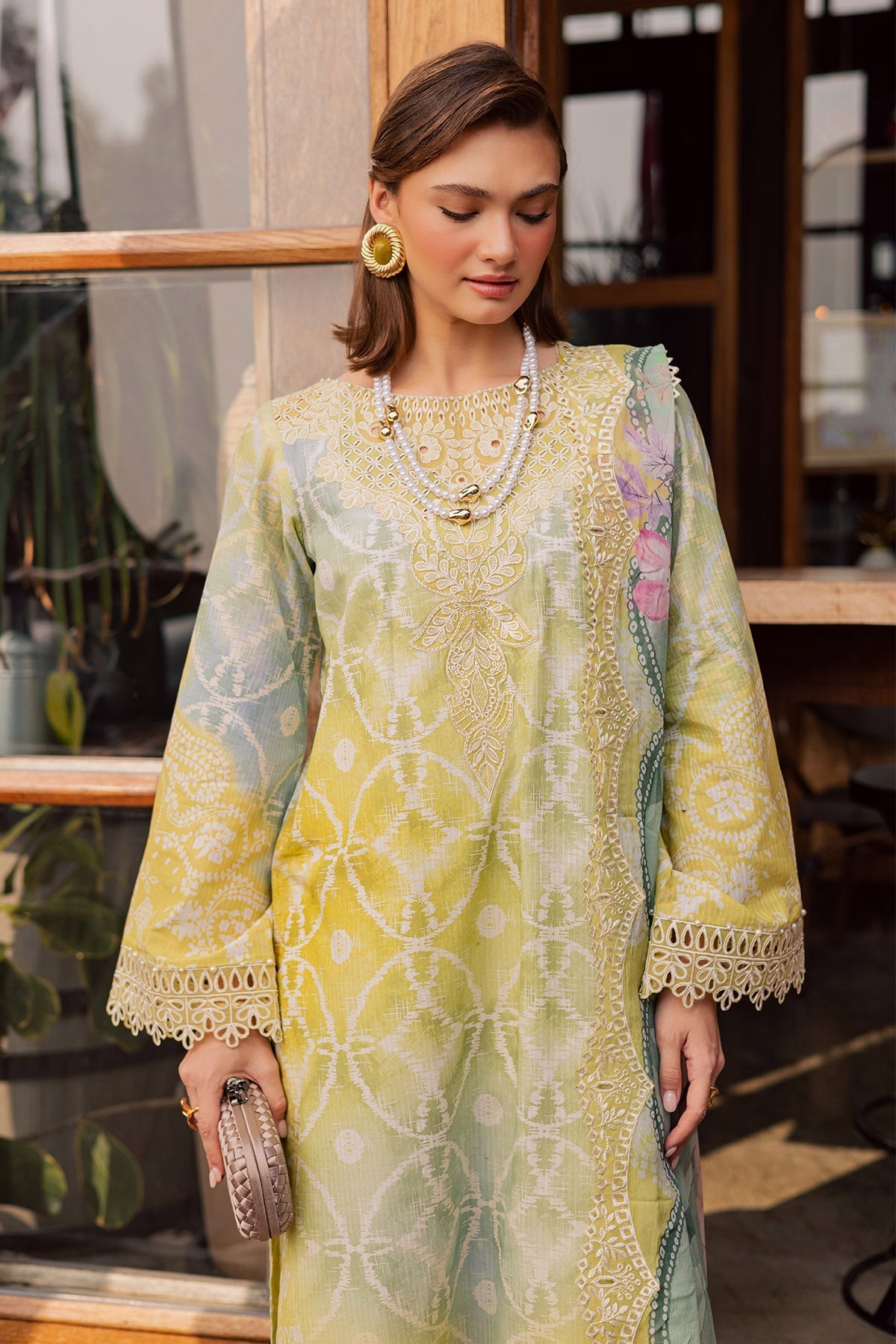 Nureh | Gardenia Lawn 26 |NSG-207 by Nureh - Designer Dress  - Type : Ladies Clothes - Available at Libayah - 100% Original 