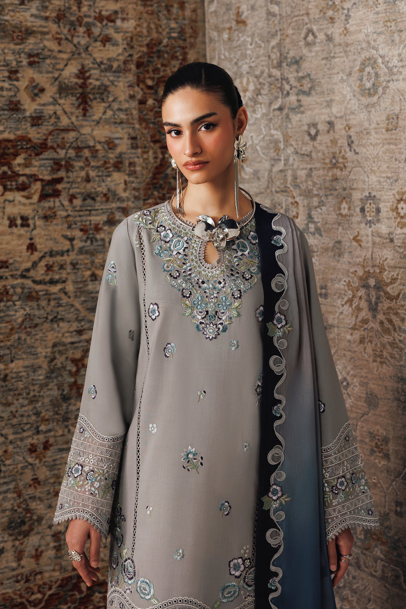Qalamkar | Q Line Linen 26 | QLW-15 GINA by Qalamkar - Designer Dress  - Type : Ladies Clothes - Available at Libayah - 100% Original 