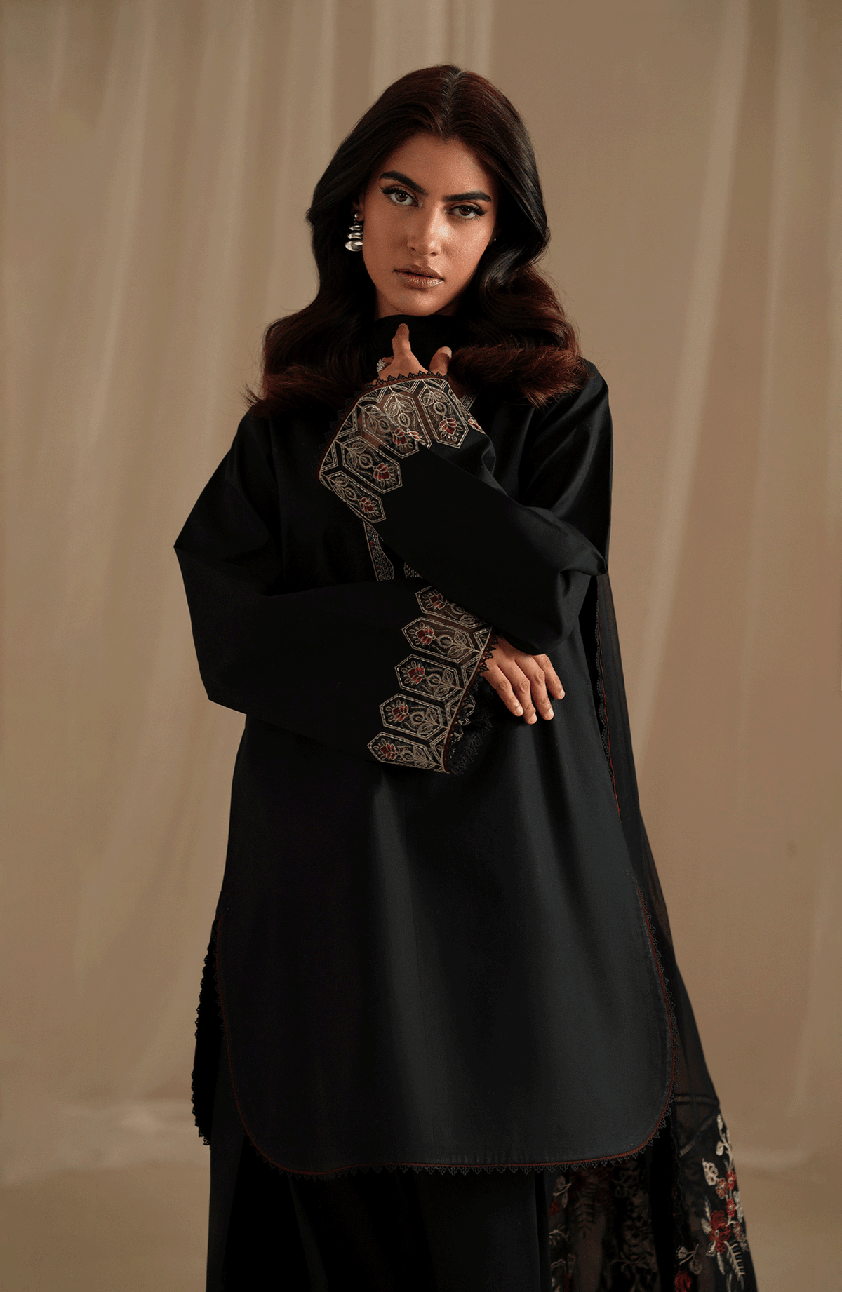 Seran | Luxury Pret | REINA - 3 pc by Seran - Designer Dress  - Type : Ladies Clothes - Available at Libayah - 100% Original 