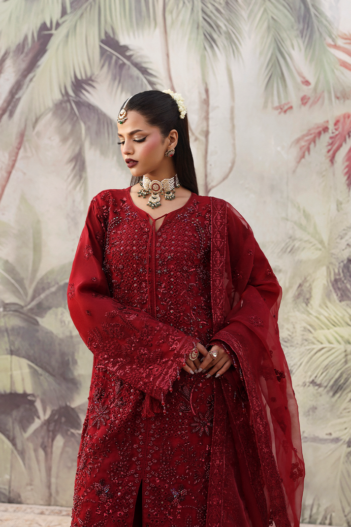 Emaan Adeel | Romansiyyah Luxury Formals |NOORMAHAL by Emaan Adeel - Designer Dress  - Type : Ladies Clothes - Available at Libayah - 100% Original 