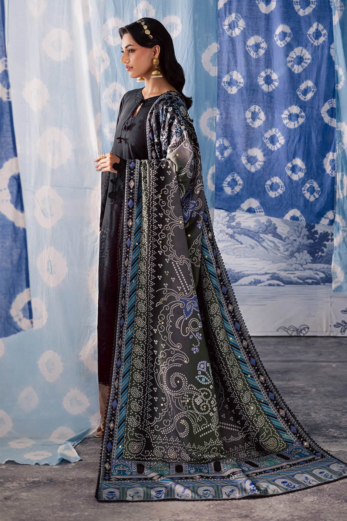 Nureh | Bazaar Luxe 25 | NE-209 by Nureh - Designer Dress  - Type : Ladies Clothes - Available at Libayah - 100% Original 