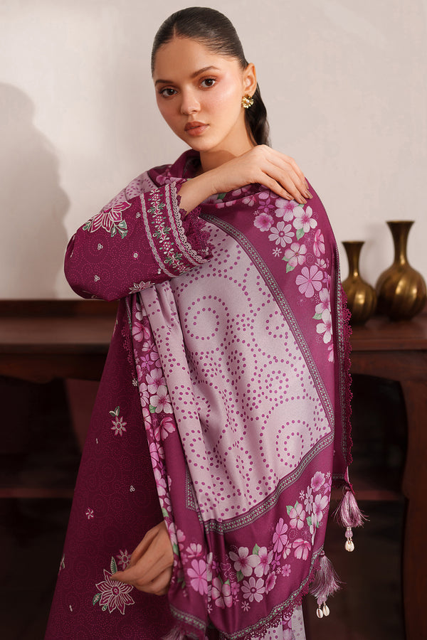Farasha | Meline Premium Viscose 25 | Berry Blush by Farasha - Designer Dress  - Type : Ladies Clothes - Available at Libayah - 100% Original 