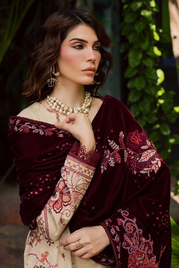 Nureh | Exclusive Leather Peach | NE-181 by Nureh - Designer Dress - Type : Ladies Clothes - Available at Libayah - 100% Original 