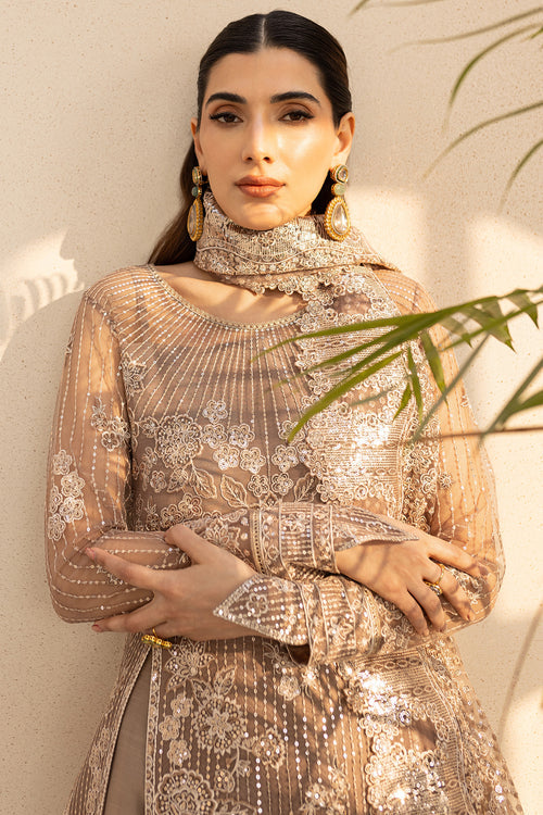 Farasha | Lu Zella Premium Formals 25 | Misty Grace by Farasha - Designer Dress  - Type : Ladies Clothes - Available at Libayah - 100% Original 