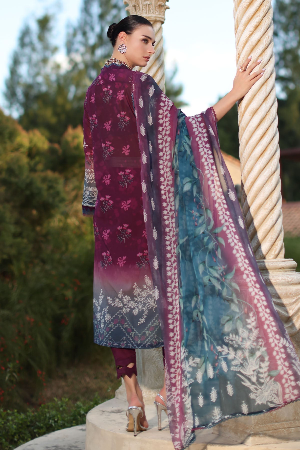 Nureh | Signature Prints 26 | SP-197 by Nureh - Designer Dress  - Type : Ladies Clothes - Available at Libayah - 100% Original 