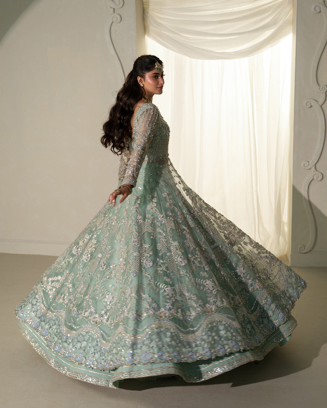 Faiza Saqlain | Rua Wedding Formals | Selin by Faiza Saqlain - Designer Dress  - Type : Ladies Clothes - Available at Libayah - 100% Original 