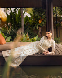 Faiza Saqlain | Zinnia Lawn 25 | Lily by Faiza Saqlain - Designer Dress - Type: Ladies Clothes - Available at Libayah - 100% Original