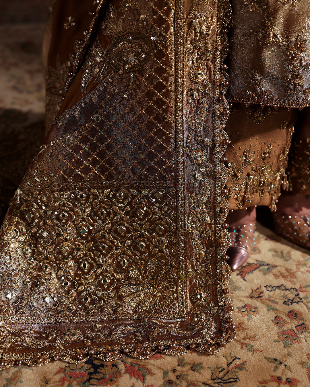 Faiza Saqlain | Zaeva Wedding Formals | Reit by Faiza Saqlain - Designer Dress  - Type : Ladies Clothes - Available at Libayah - 100% Original 