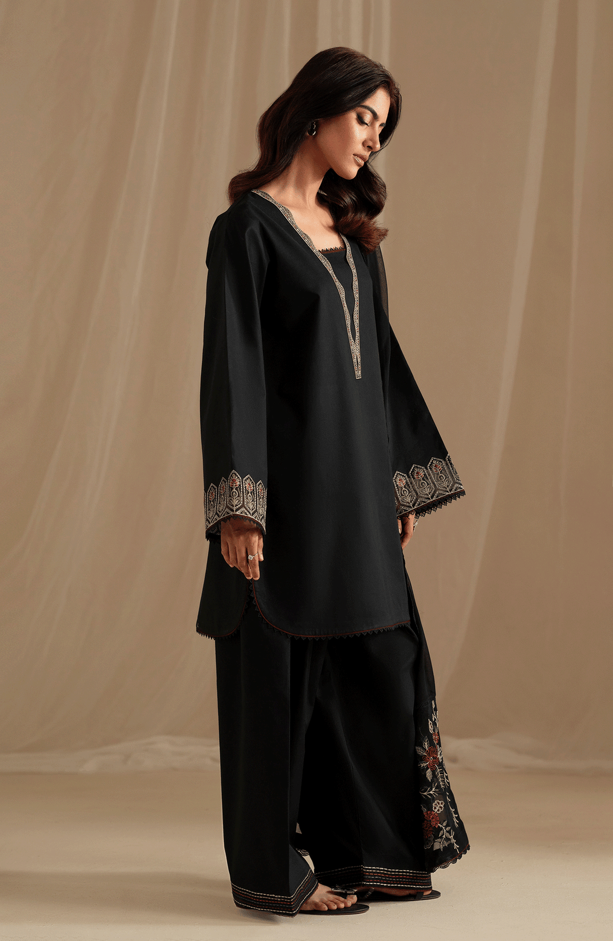Seran | Luxury Pret | REINA - 3 pc by Seran - Designer Dress  - Type : Ladies Clothes - Available at Libayah - 100% Original 