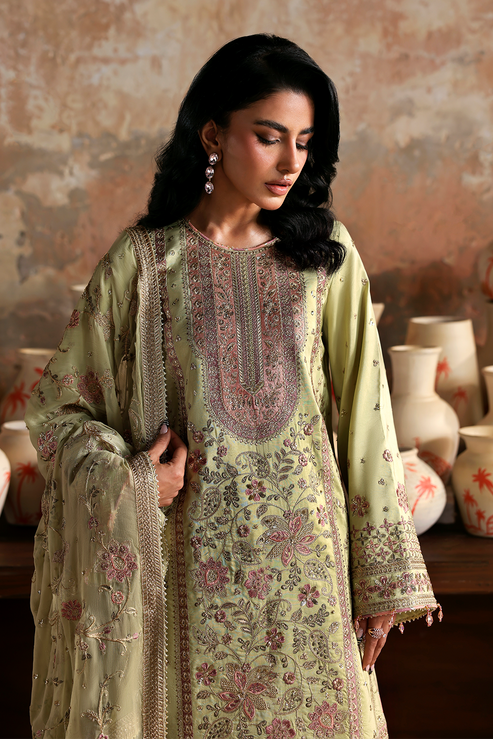 Emaan Adeel | Afsana e Silk | ZAIB by Emaan Adeel - Designer Dress - Type : Ladies Clothes - Available at Libayah - 100% Original 